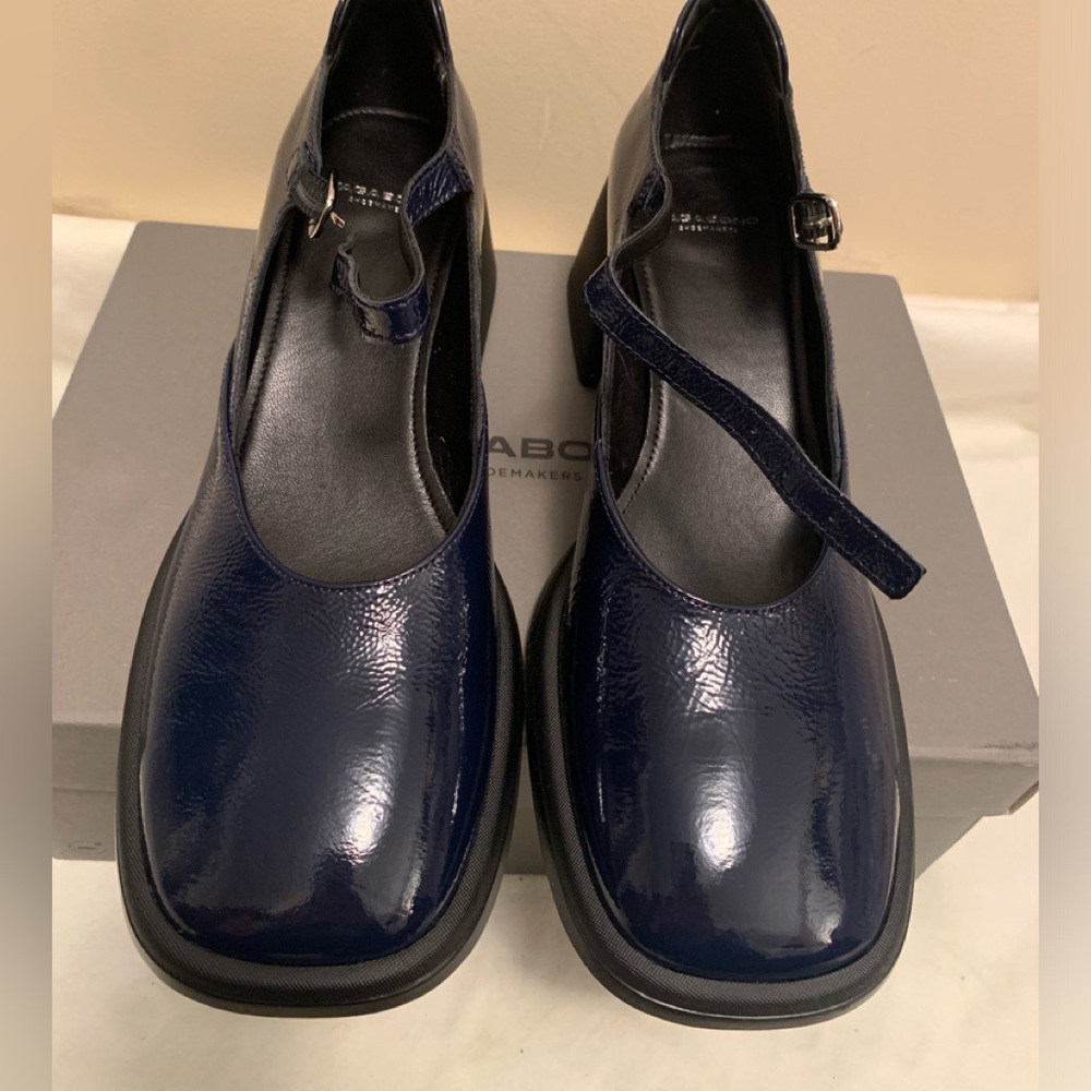 Vagabond Navy Blue Heels